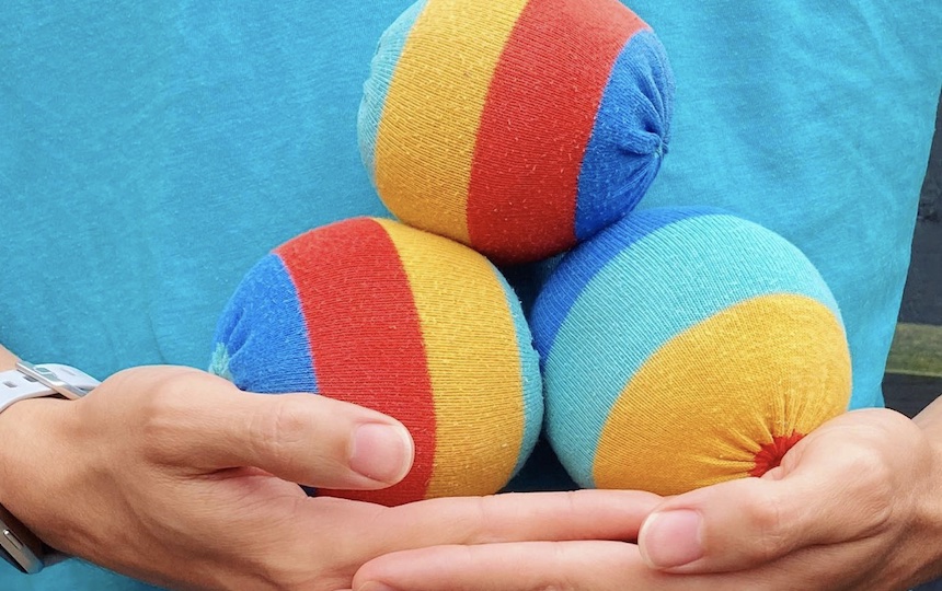 homemade dryer balls