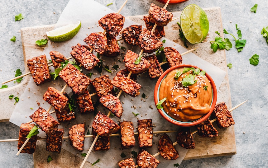 Chana Dal & Quinoa Tempeh Recipe