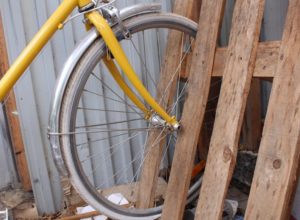 DIY Pallet Bike Rack