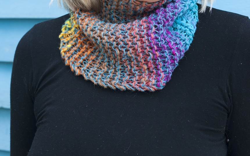 How To Make a Knitted Cowl