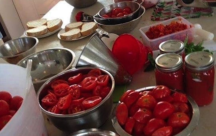 homemade passata