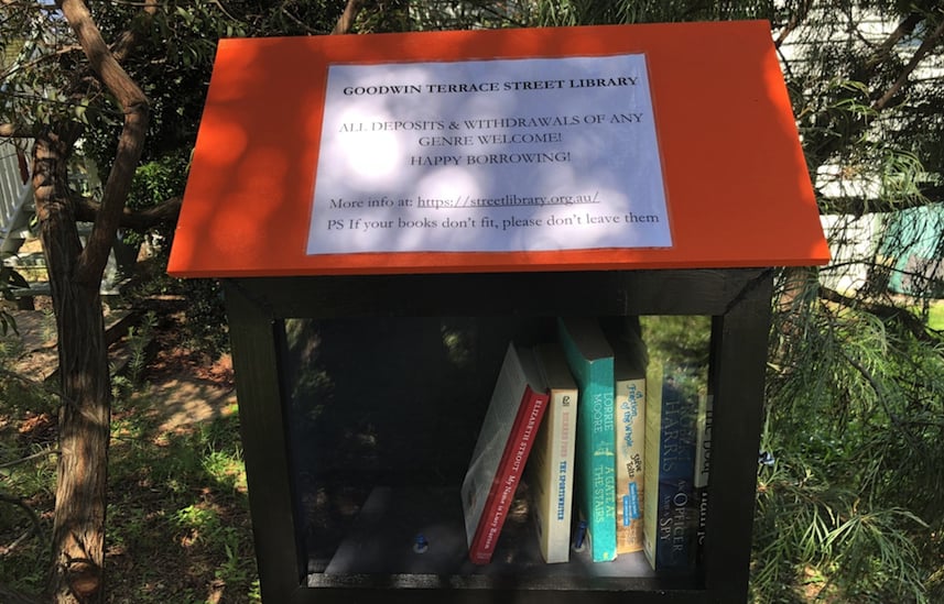 homemade library