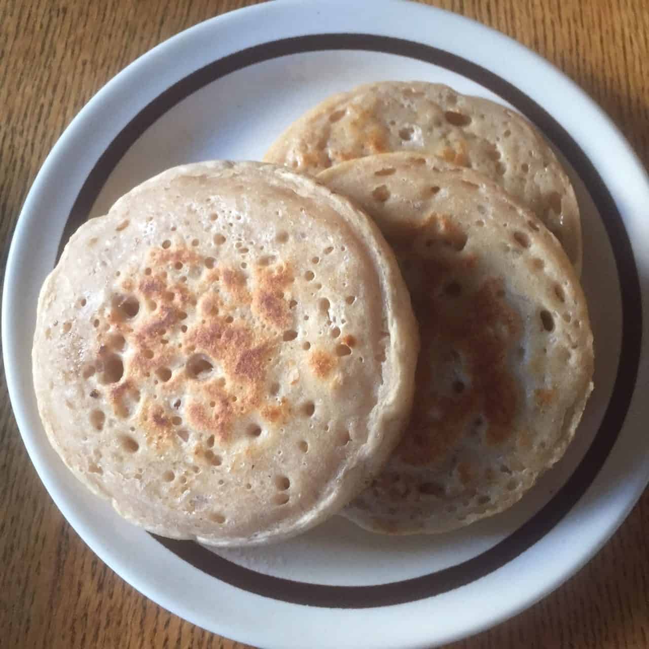 sourdough crumpets