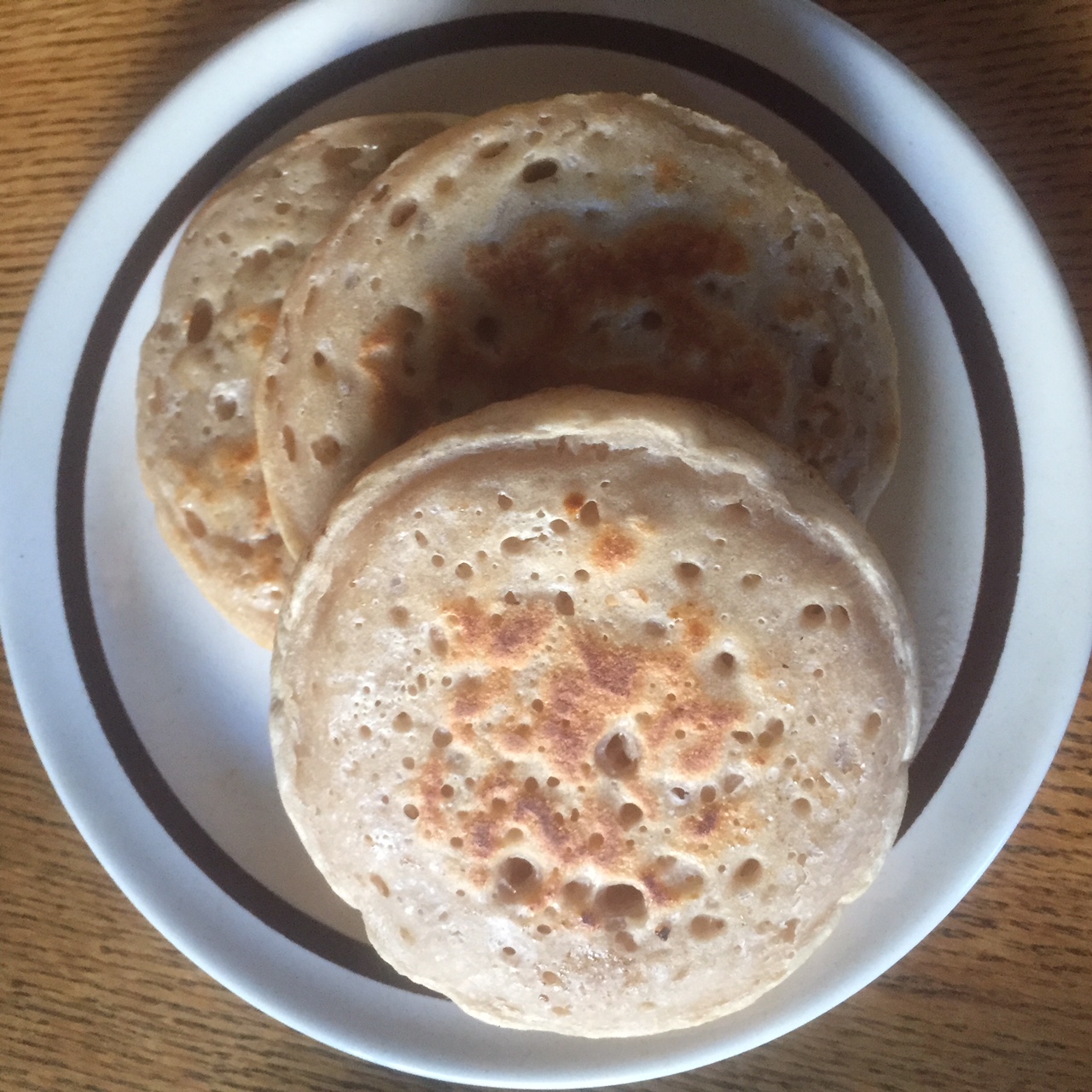 sourdough crumpets