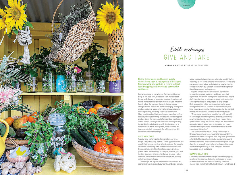 We bring you a feature on how rising living costs and broken supply chains have seen a resurgence in backyard food growing and with it, a return to local food swapping and increased community resilience. 