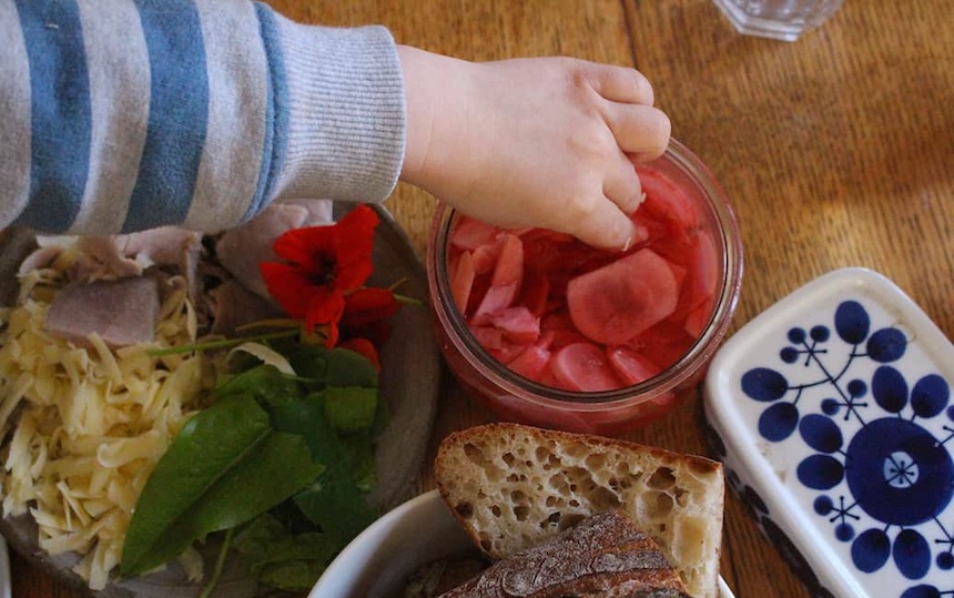 fermented radishes