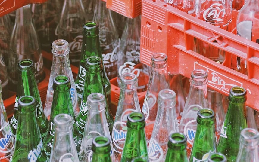 Recycling bottles
