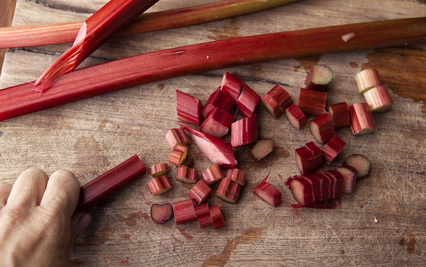 rhubarb champagne 