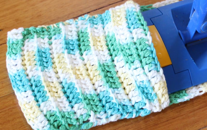 crochet swiffer flat