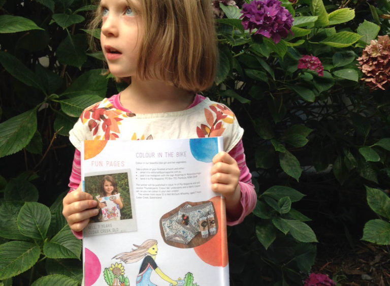 Pip colouring in