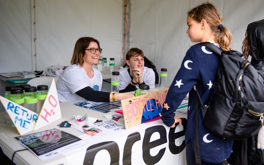 Sustainability initiatives at Wanderer Festival