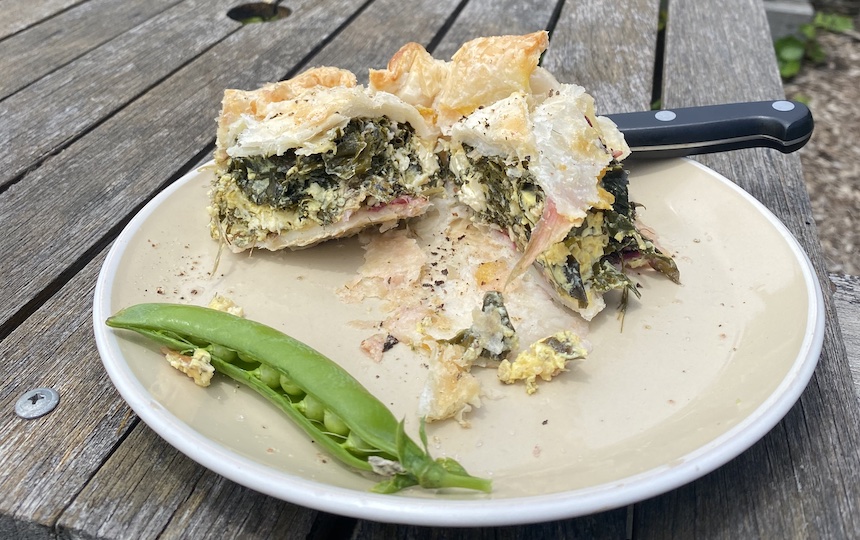 wild weed pie